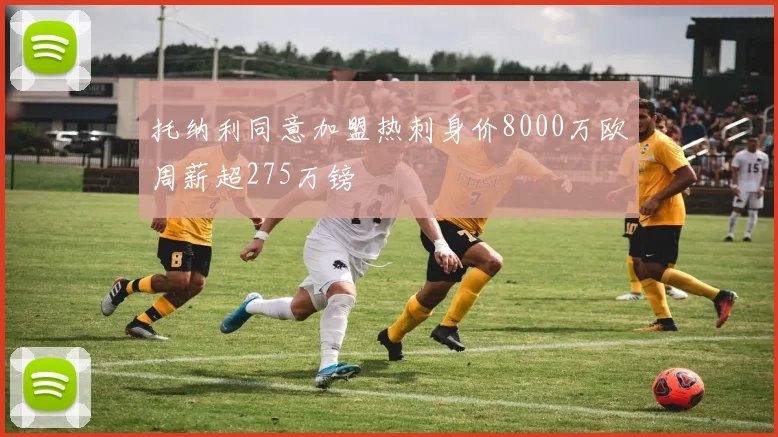 托纳利同意加盟热刺身价8000万欧周薪超275万镑